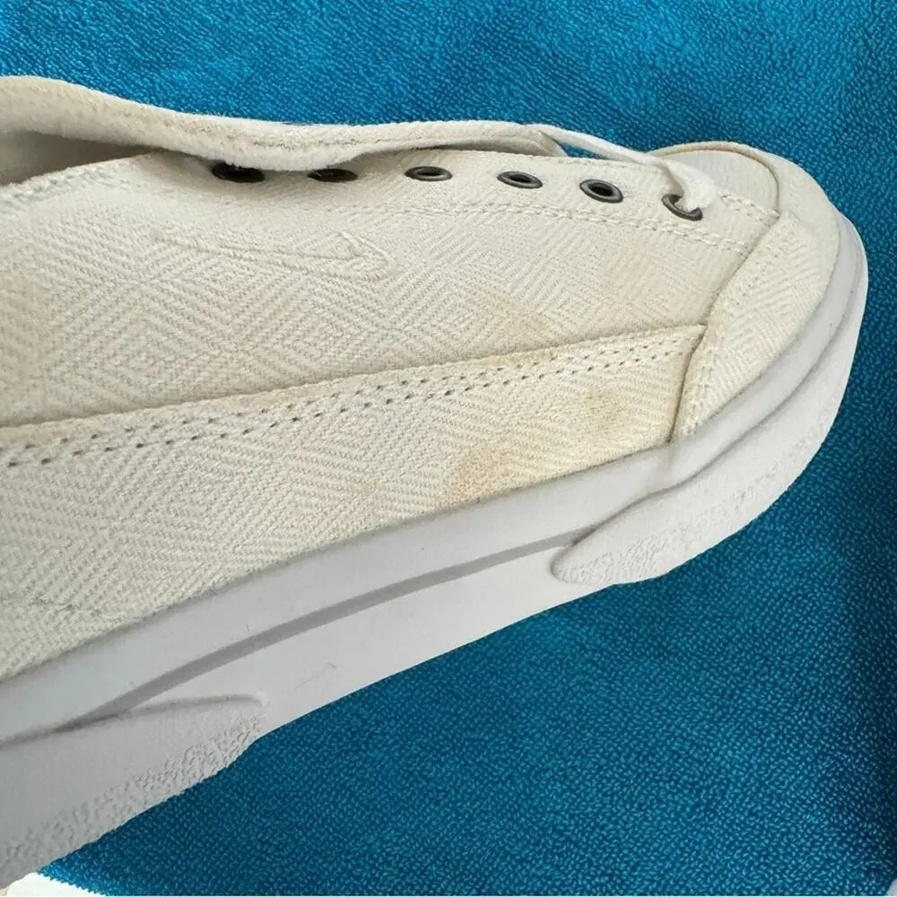 Vintage NIKE GTS White Canvas - Women’s Size 7 - Picture 5 of 16